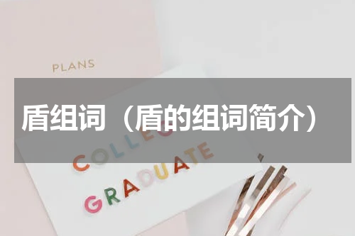 盾组词（盾的组词简介）