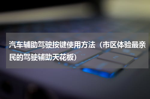 汽车辅助驾驶按键使用方法（市区体验最亲民的驾驶辅助天花板）
