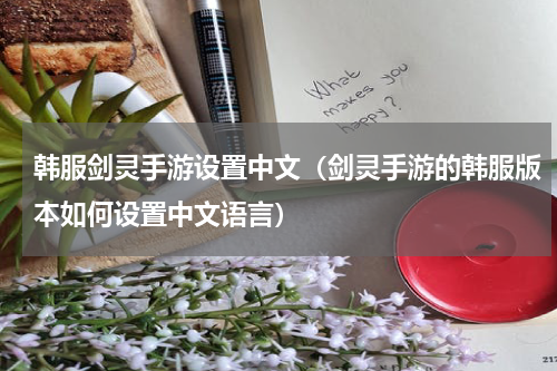 韩服剑灵手游设置中文（剑灵手游的韩服版本如何设置中文语言）