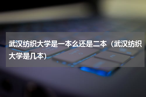 武汉纺织大学是一本么还是二本（武汉纺织大学是几本）