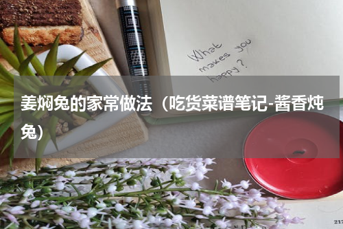 姜焖兔的家常做法（吃货菜谱笔记-酱香炖兔）