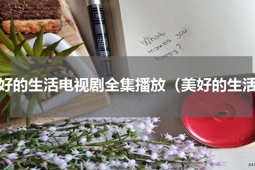 美好的生活电视剧全集播放（美好的生活）