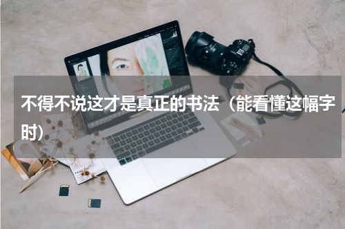 不得不说这才是真正的书法（能看懂这幅字时）