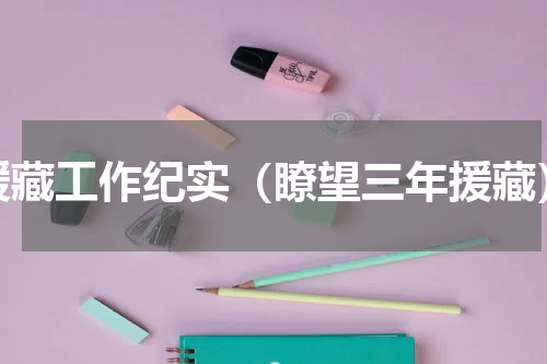 援藏工作纪实（瞭望三年援藏）