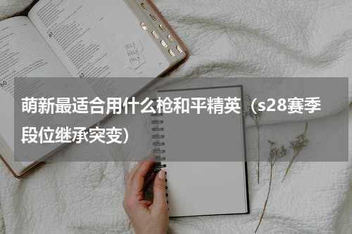 萌新最适合用什么枪和平精英（s28赛季段位继承突变）