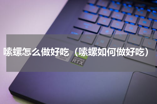 嗦螺怎么做好吃（嗦螺如何做好吃）