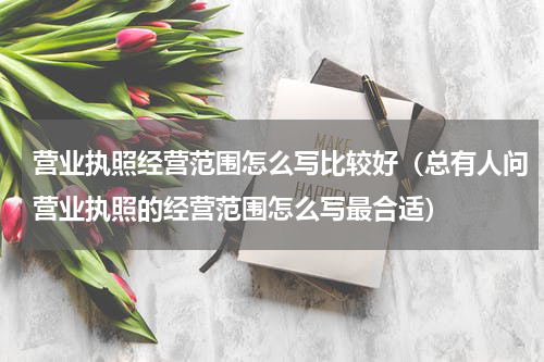 营业执照经营范围怎么写比较好（总有人问营业执照的经营范围怎么写最合适）