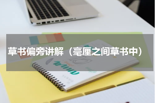 草书偏旁讲解（毫厘之间草书中）