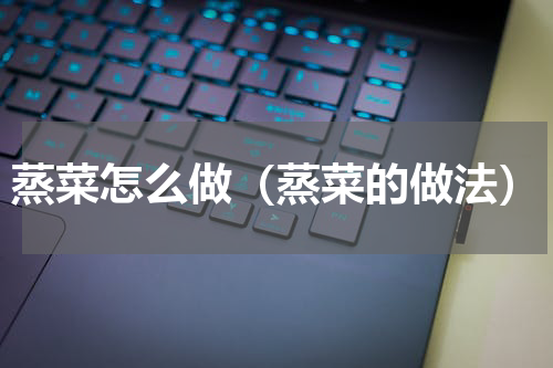 蒸菜怎么做（蒸菜的做法）