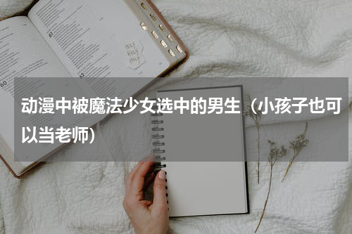 动漫中被魔法少女选中的男生（小孩子也可以当老师）