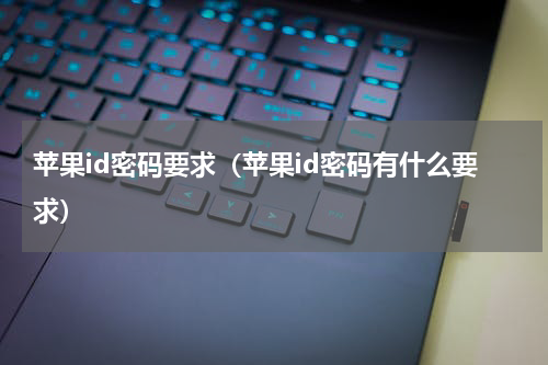 苹果id密码要求（苹果id密码有什么要求）