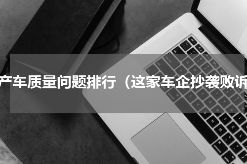 国产车质量问题排行（这家车企抄袭败诉）