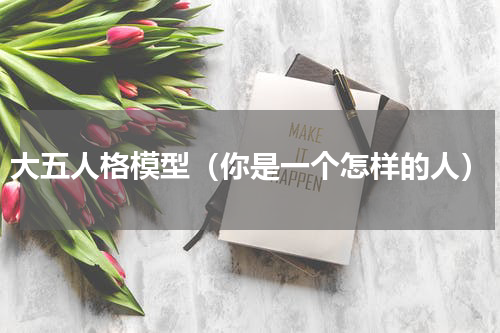 大五人格模型（你是一个怎样的人）