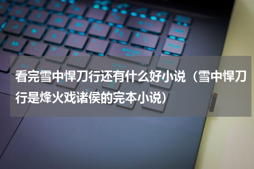看完雪中悍刀行还有什么好小说（雪中悍刀行是烽火戏诸侯的完本小说）