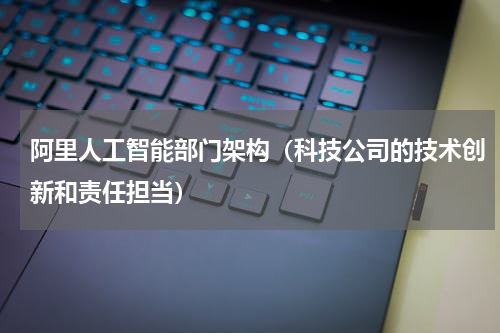阿里人工智能部门架构（科技公司的技术创新和责任担当）