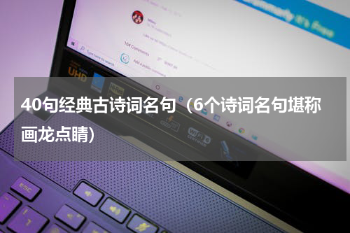 40句经典古诗词名句（6个诗词名句堪称画龙点睛）