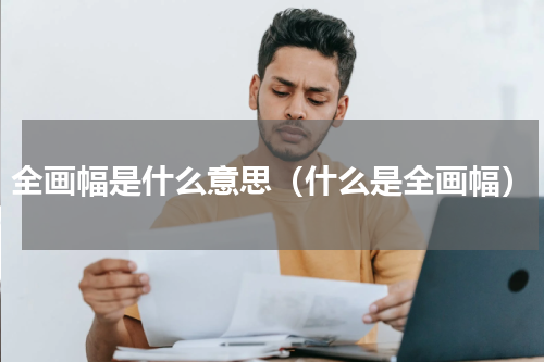 全画幅是什么意思（什么是全画幅）