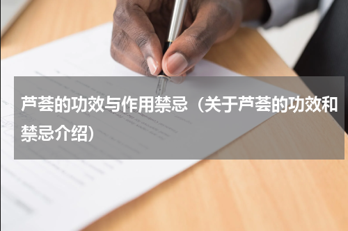 芦荟的功效与作用禁忌（关于芦荟的功效和禁忌介绍）