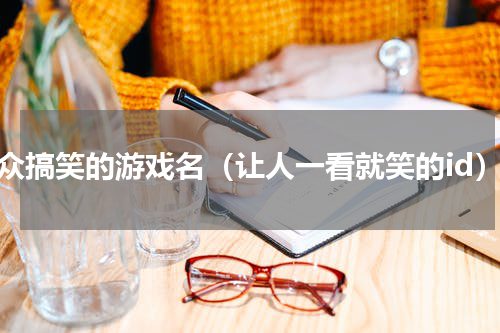 小众搞笑的游戏名（让人一看就笑的id）