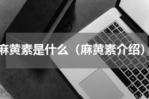 麻黄素是什么（麻黄素介绍）