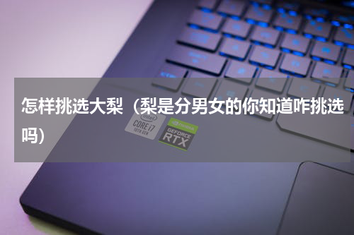 怎样挑选大梨（梨是分男女的你知道咋挑选吗）