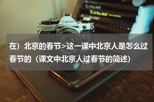 在）北京的春节>这一课中北京人是怎么过春节的（课文中北京人过春节的简述）