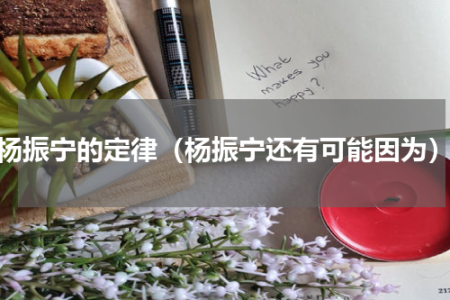 杨振宁的定律（杨振宁还有可能因为）