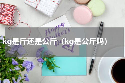 kg是斤还是公斤（kg是公斤吗）