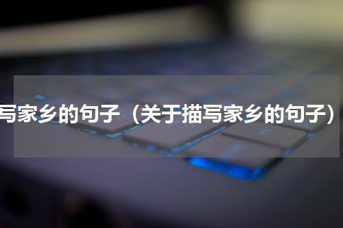 写家乡的句子（关于描写家乡的句子）