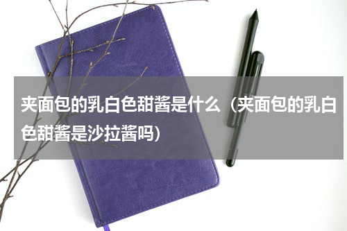 夹面包的乳白色甜酱是什么（夹面包的乳白色甜酱是沙拉酱吗）