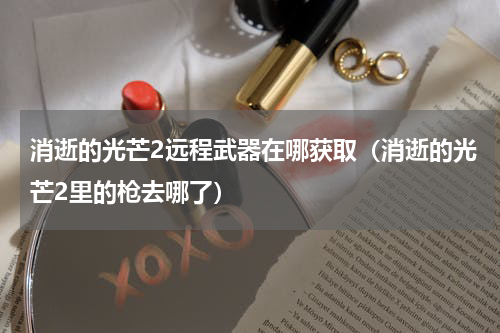消逝的光芒2远程武器在哪获取（消逝的光芒2里的枪去哪了）