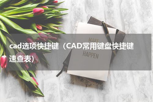 cad选项快捷键（CAD常用键盘快捷键速查表）