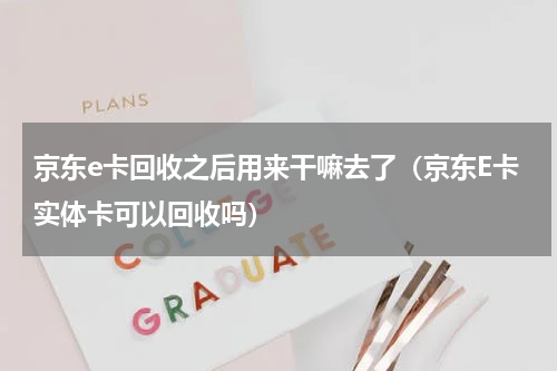 京东e卡回收之后用来干嘛去了（京东E卡实体卡可以回收吗）