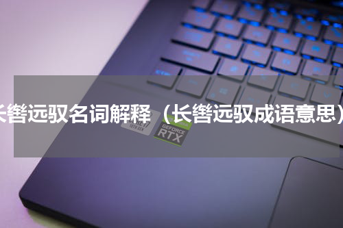 长辔远驭名词解释（长辔远驭成语意思）