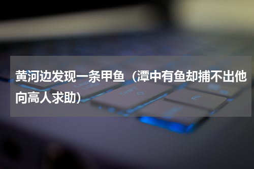 黄河边发现一条甲鱼（潭中有鱼却捕不出他向高人求助）