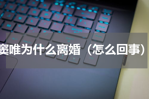 窦唯为什么离婚（怎么回事）