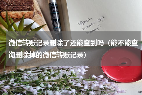 微信转账记录删除了还能查到吗（能不能查询删除掉的微信转账记录）