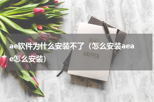 ae软件为什么安装不了（怎么安装aeae怎么安装）