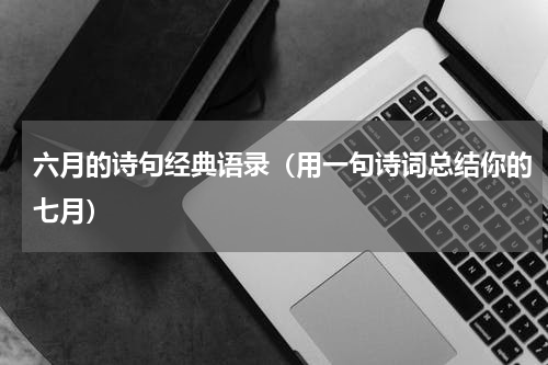 六月的诗句经典语录（用一句诗词总结你的七月）