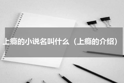 上瘾的小说名叫什么（上瘾的介绍）