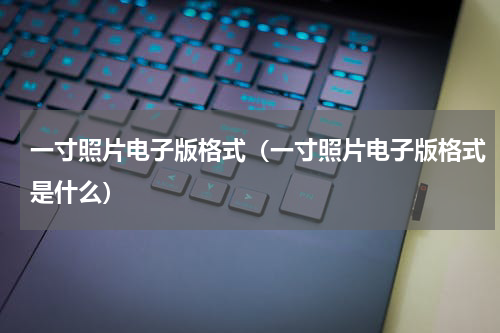 一寸照片电子版格式（一寸照片电子版格式是什么）