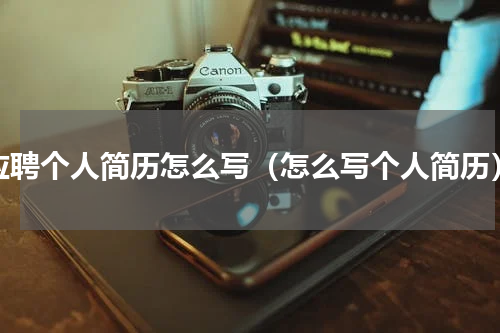 应聘个人简历怎么写（怎么写个人简历）