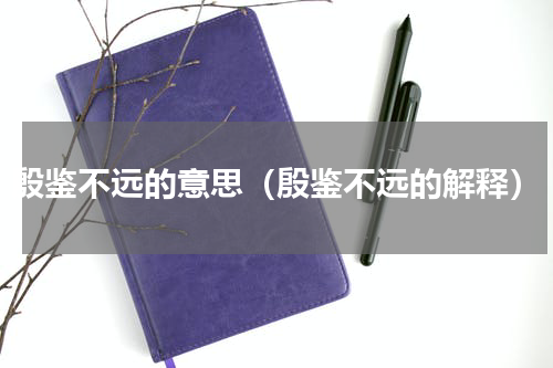 殷鉴不远的意思（殷鉴不远的解释）