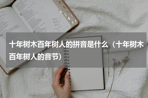 十年树木百年树人的拼音是什么（十年树木百年树人的音节）