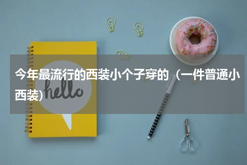 今年最流行的西装小个子穿的（一件普通小西装）