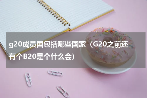 g20成员国包括哪些国家（G20之前还有个B20是个什么会）