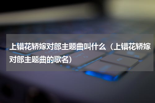 上错花轿嫁对郎主题曲叫什么（上错花轿嫁对郎主题曲的歌名）