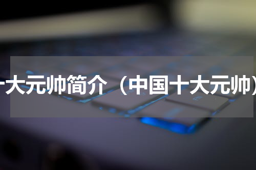 十大元帅简介（中国十大元帅）