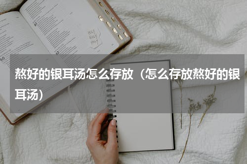 熬好的银耳汤怎么存放（怎么存放熬好的银耳汤）
