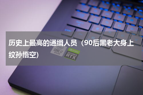 历史上最高的通缉人员（90后黑老大身上纹孙悟空）